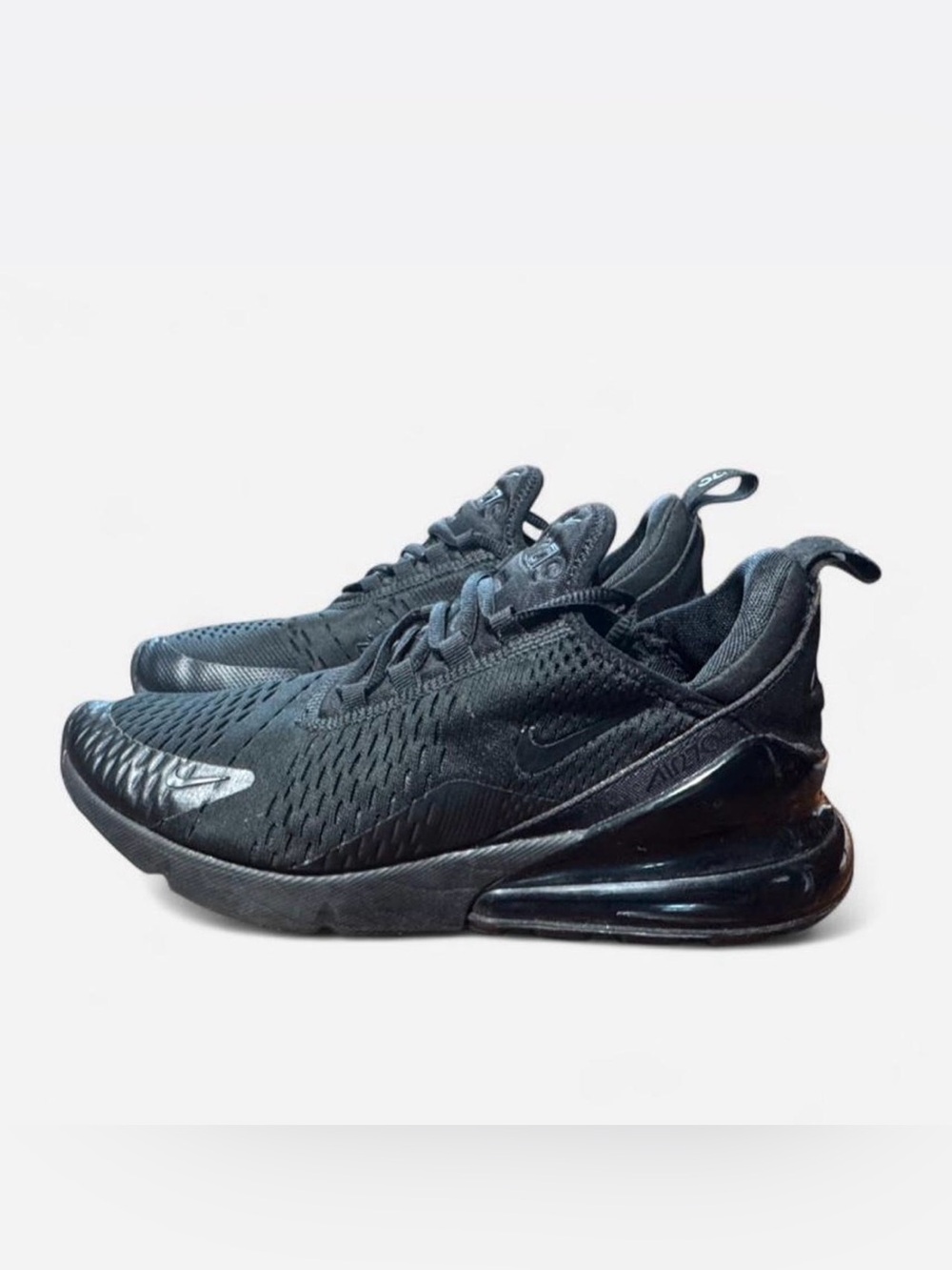Nike Air Max 270 Triple Black Men’s Size 8.5 Sneakers AH8050-005